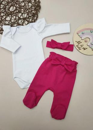 Комплект для новонароджених (тканина кулір)2 фото