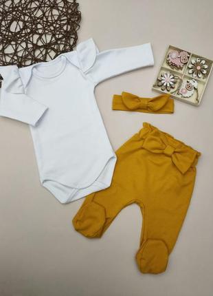 Комплект для новонароджених (тканина кулір)4 фото