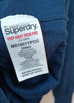 Пуловер superdry фірмовий кашеміровий светр світер2 фото