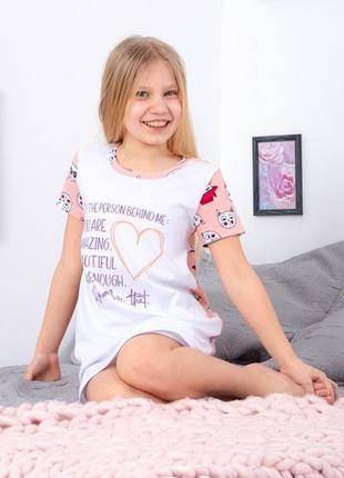 Нічна сорочка, піжама для дівчаток 134-170