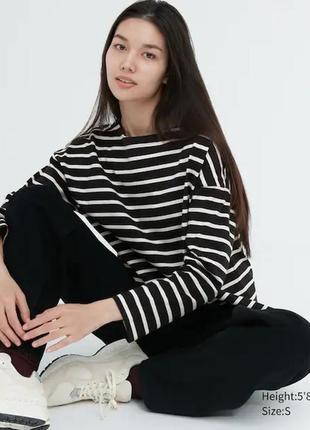 Світшот лонгслів японского бренду uniqlo