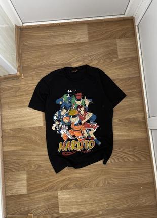 Аниме футболка мерч dragon ball z naruto huf stussy