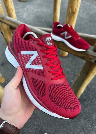 Текстильні червоні кросівки кросівки new balance 860 сітка 41-46 кроссовки мужские