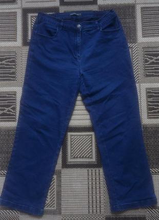 Сині джегінси, джинси l-xl1 фото