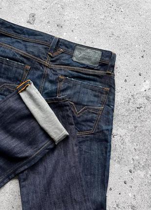 Diesel larkee men’s regular-straight 0806w blue denim jeans джинси7 фото