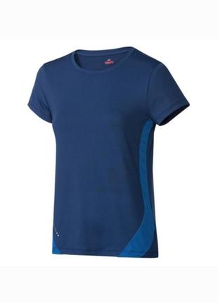 Жіноча футболка спортивна синя euro m 40/42, crivit, німеччина