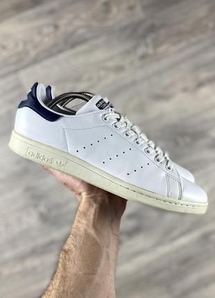 Adidas stan smith кроссовки кеды мокасины 42 размер кожаные оригинал