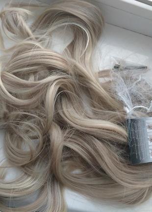 Волосся  для нарощування блонд1 фото