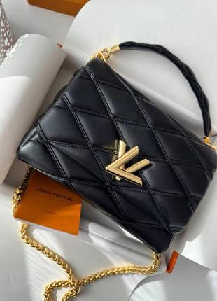 Шикарная кожаная сумка louis vuitton люкс1 фото