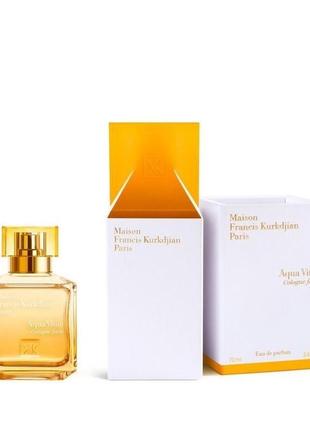 Maison francis kurkdjian aqua vitae cologne forte (мейсон франсіс куркджан аква вітае колонь форте) 70 ml/мл