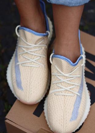 Кроссовки adidas yeezy boost 350 v2 linen кросівки6 фото