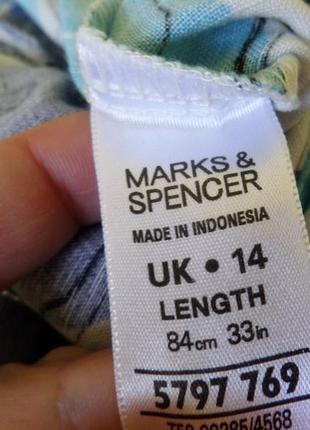 Marks & spencer натуральна міді спідниця l-xl3 фото