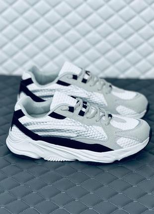 Кросівки чоловічі весняні puma trinomic grey кросовки пума триномик6 фото