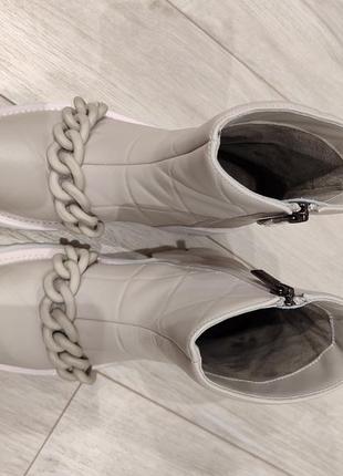 Жіночі черевики ,сапоги натуральна шкіра3 фото