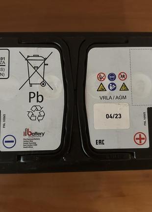 Нові оригінальні акумулятори bmw agm 80ah,60ah