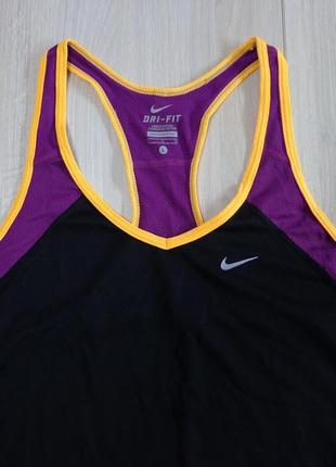 Женская майка nike dri-fit для фитнеса1 фото