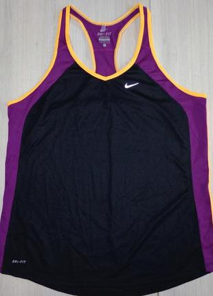 Женская майка nike dri-fit для фитнеса5 фото