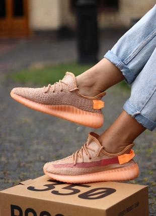 Кроссовки adidas yeezy boost 350 v2 clay кросівки1 фото