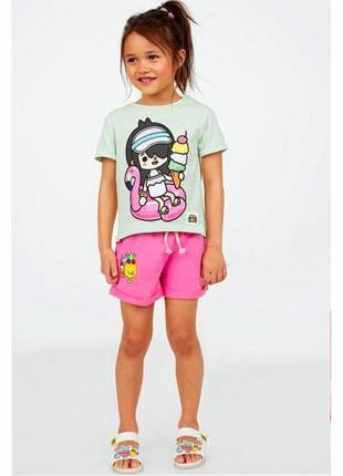 Дитячий костюм комплект toca boca h&m на дівчинку 1,5-2 роки – р.92, 50060