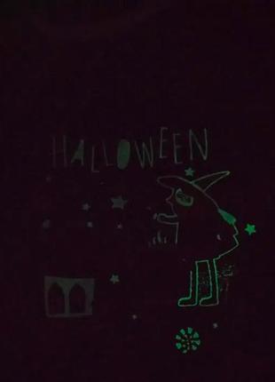 Дитяча трикотажна піжама halloween alive на дівчинку р.110-116 - 5-6 років3 фото