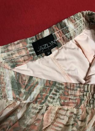 Легкая юбка с разрезами на подкладке jazlyn2 фото