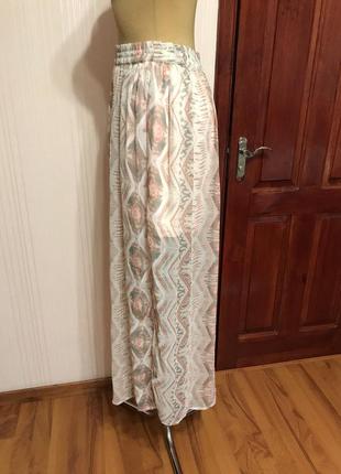 Легкая юбка с разрезами на подкладке jazlyn6 фото
