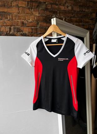 Porsche 911 motorsport ladies women’s sport t-shirt driver’s selection жіноча футболка