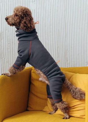 Одежда для собак комбинезон трёхнитка с начёсом для собак и котов