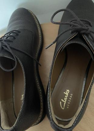 Туфлі clarks 41розмір шоколад5 фото