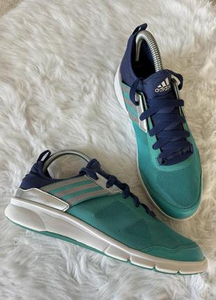 Кросівки adidas - pantofi sport niya fitfoam green/silver4 фото