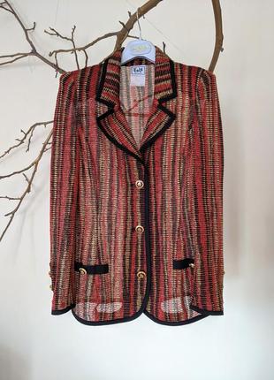 Жакет 💣италия на выход нарядный пиджак