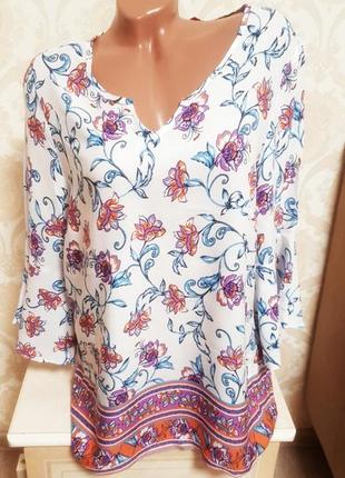 Красивая и нежная рубашка из вискозы