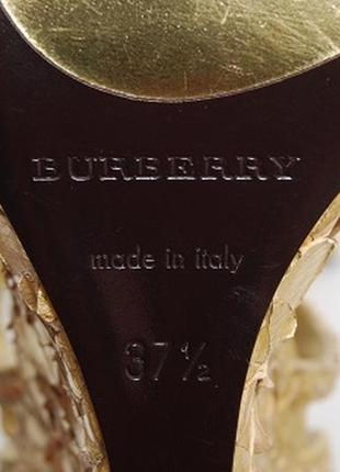 Босоножки burberry,оригинал5 фото