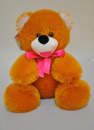 Мягкая игрушка . медведь рыжий 31 х 30