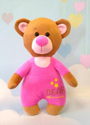 Медвежонок в  розовой одежке