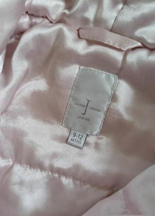 Меховушка куртка курточка для дівчинки на 9-12 міс9 фото