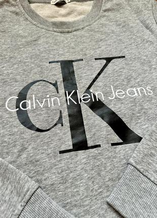 Світшот calvin klein jeans🩶3 фото