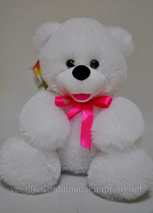 Мягкая игрушка . белый медведь 27 х 29 см