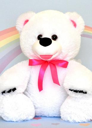 Мягкая игрушка медведь белый 43 х 38 см