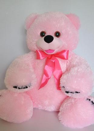 М'яка іграшка. ведмідь 59 х 62 рожевий