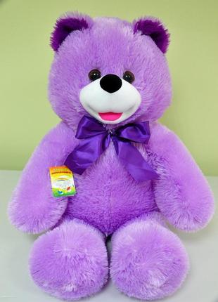 Мягкая игрушка . медведь 72 х 47 сирень