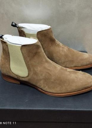 Чудові замшеві черевики челсі успішного німецького бренду gordon & bros.