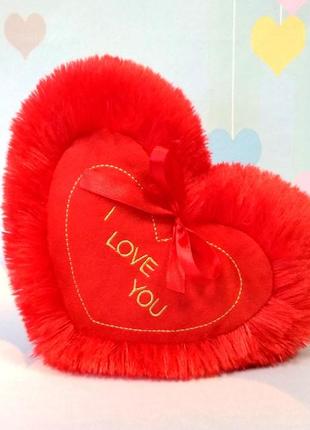 М'яка іграшка "сердечко" 20 х 22 см