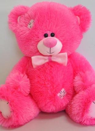 Мягкая игрушка  малиновый мишка 26 х 28 см