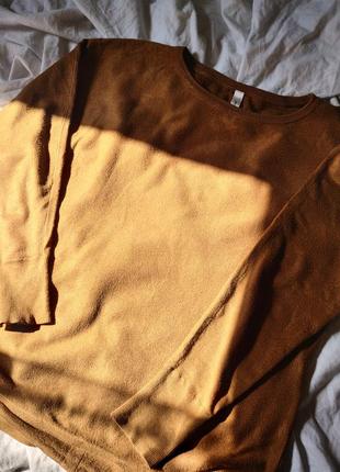 Жіночий джемпер коричневий, оверсайз светер,светер вільного крою, тоненький,мілка в'язка, з гудзиками