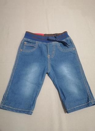 Бриджі джинсові для хлопчика 110, 116, 122, 128,  140 см зріст