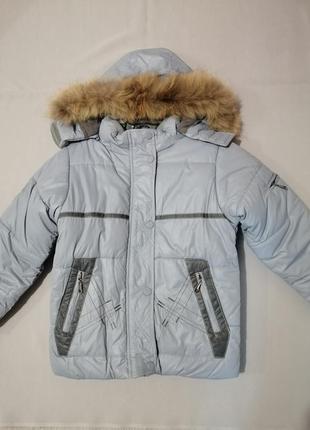 Тепла зимова куртка для бавовни 104, 116, 122 зріст