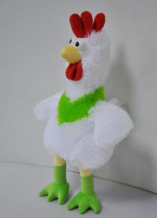М'яка іграшка. півень чорний 44×25 см
