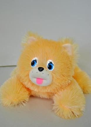 Мягкая игрушка .котик 27 х 35 персик