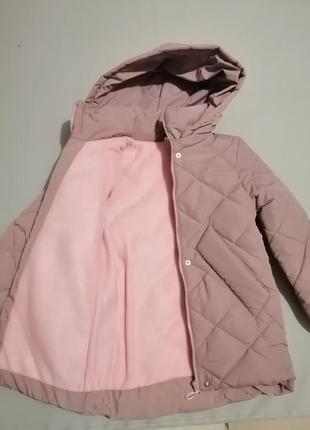 Куртка демісезонна для дівчинки 140, 146, 152 см зріст3 фото